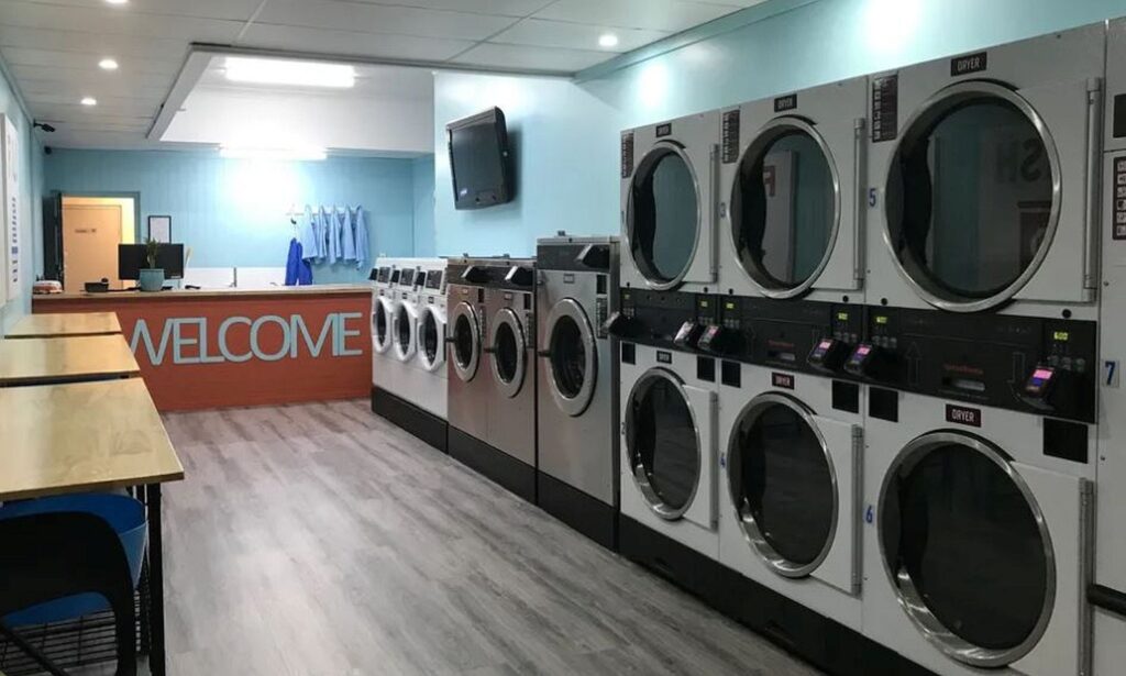 Laundromat machines