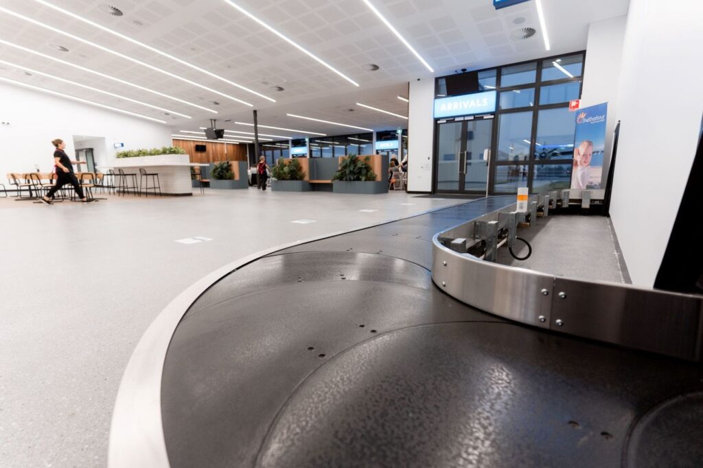 Baggage Claim at the Shellharbour Airport